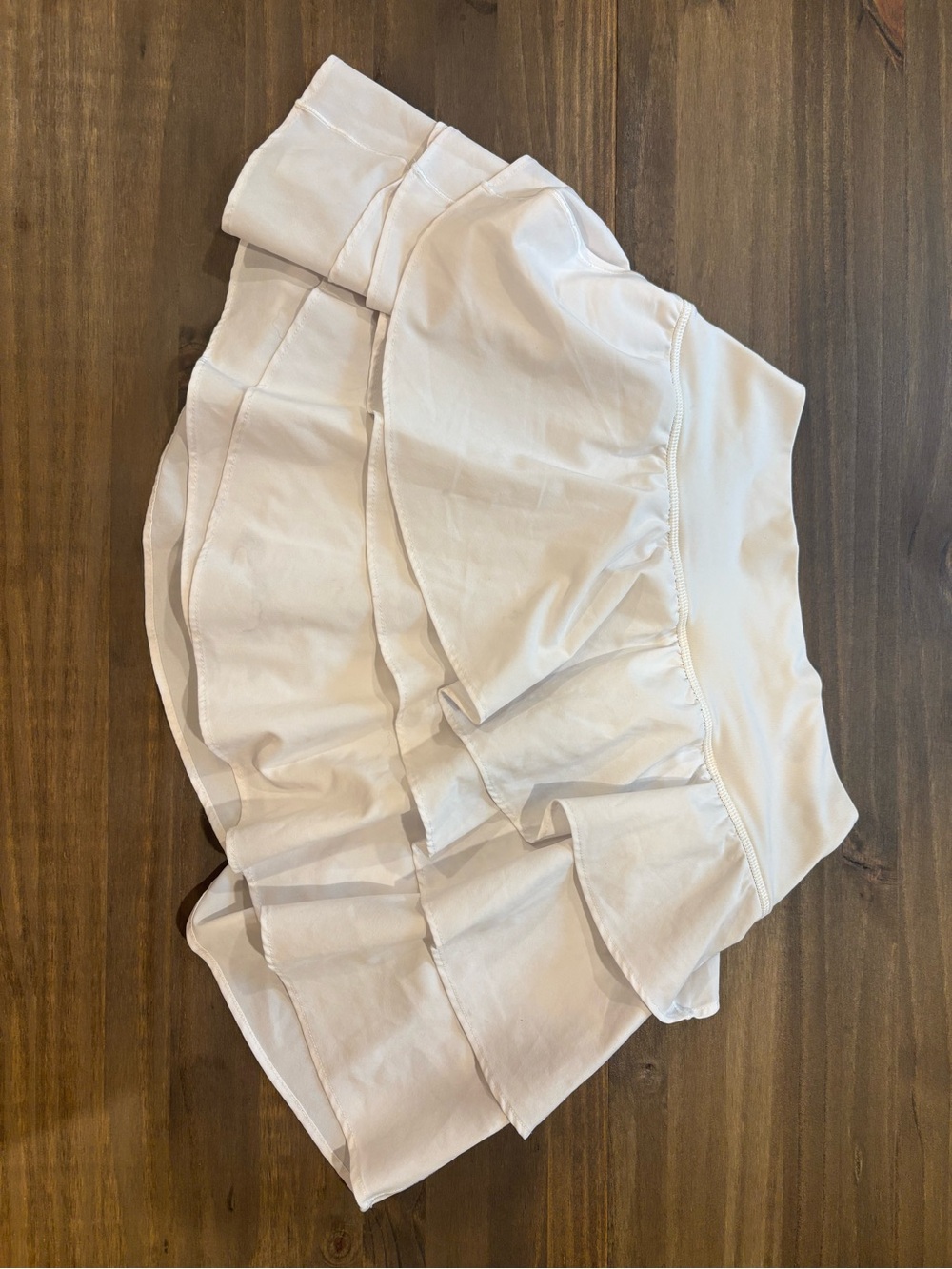 Offline by Aerie White Tiered Ruffle Mini Skirt
